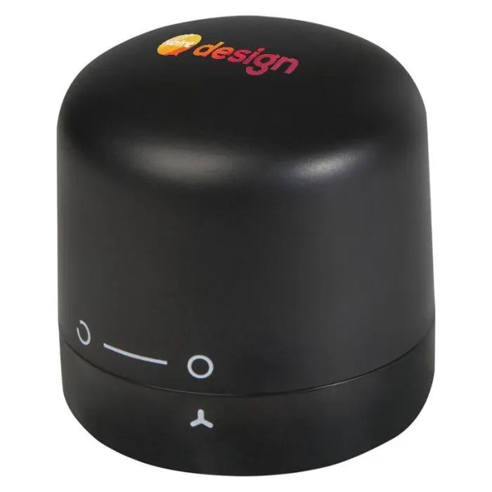Bouchon à vin  noir personnalisable  en acier inoxydable - Core