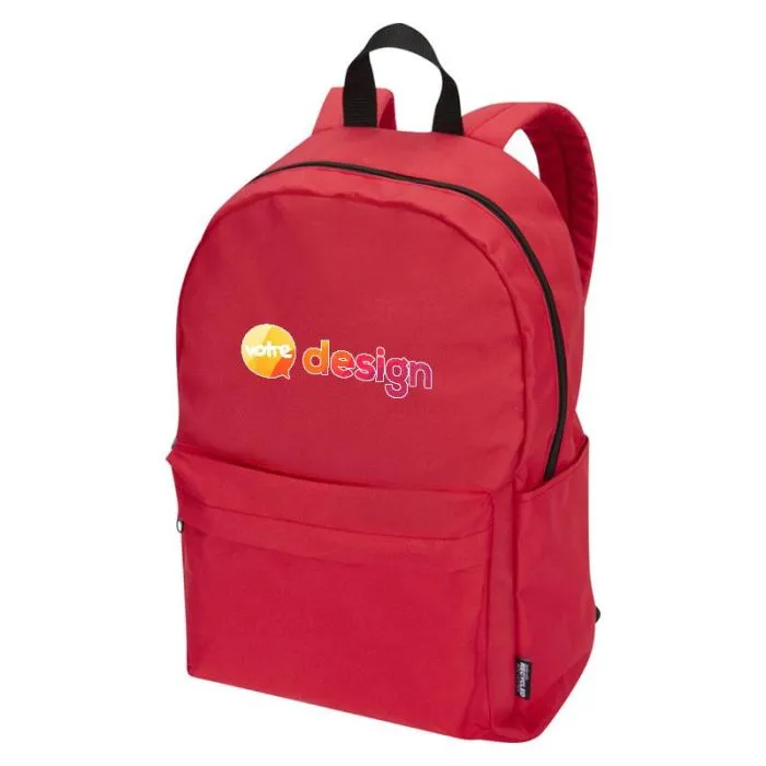 Sac à dos pour ordinateur 14" en matériaux recyclés certifiés GRS - Byron