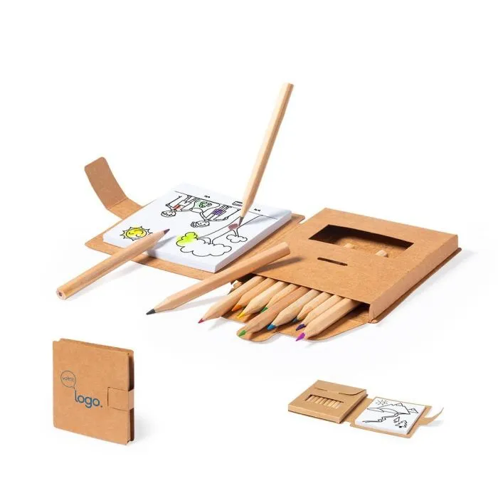 Set de coloriage personnalisé Lauglin