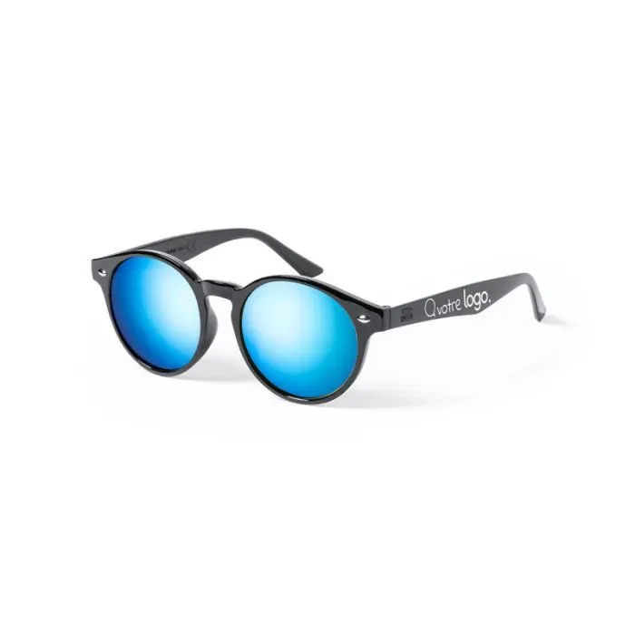 Lunettes de soleil RPET verres miroir personnalisable - POREN
