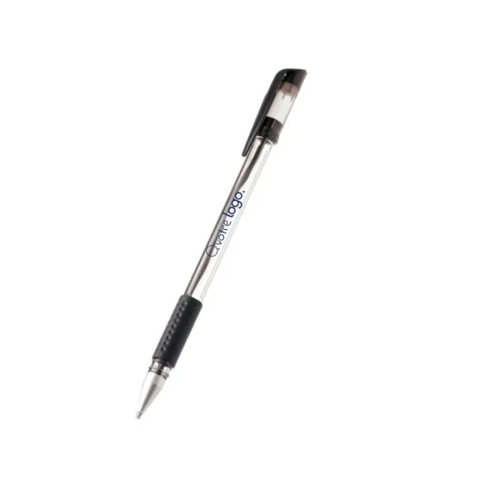 Stylo gel publicitaire transparent avec encre colorée - Ricen