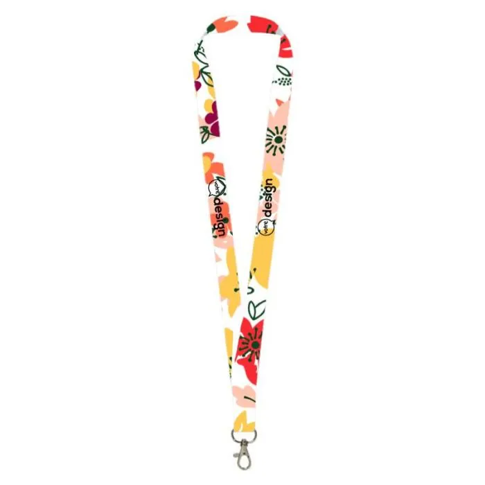 Lanyard personnalisé avec crochet métalique-Lana