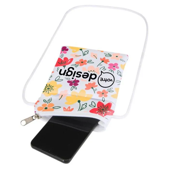 Pochette téléphone sangle réglable personnalisable