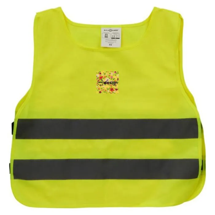 Gilet de sécurité réfléchissant personnalisé unisexe en polyester