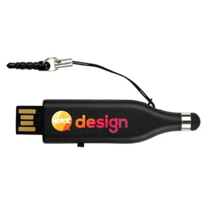 Clé USB personnalisée avec stylet pour téléphone et tablette