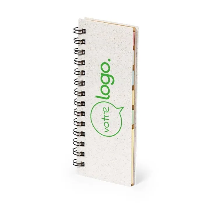 Bloc notes publicitaire avec notes autocollantes - Sorduk