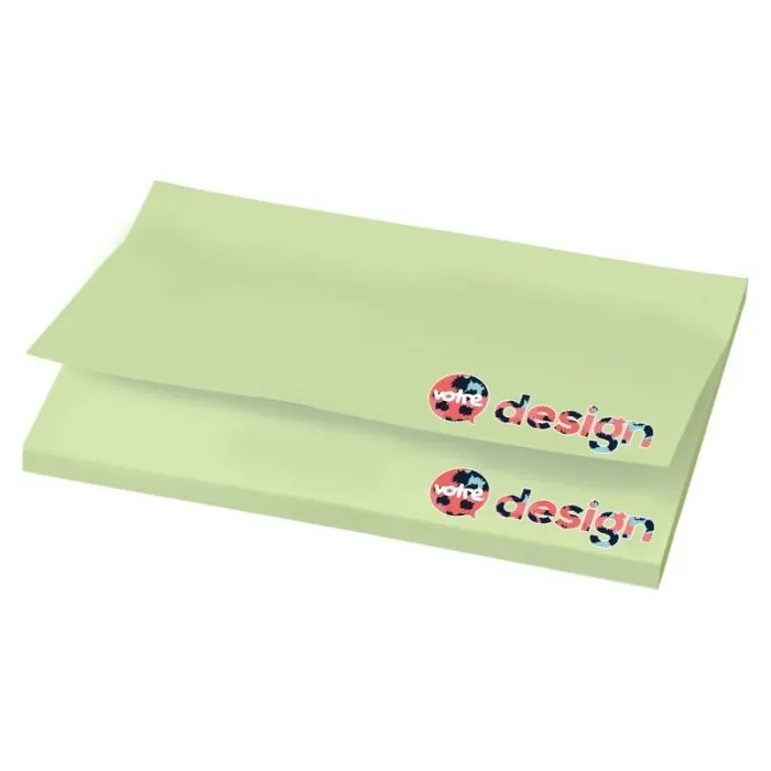 Notes autocollantes personnalisée 100x75mm - Sticky-Mate®