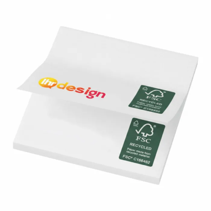 Notes autocollantes personnalisés recyclées - Sticky-Mate®
