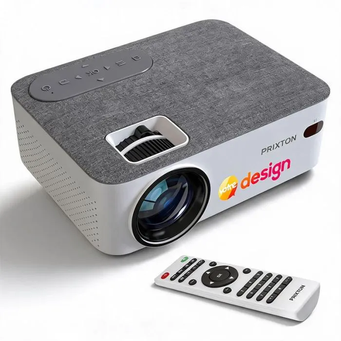 Projecteur HD 1080p avec haut-parleurs intégrés personnalisable