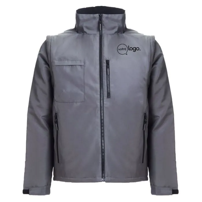 Veste de travail unisexe, rembourrée personnalisable Astana