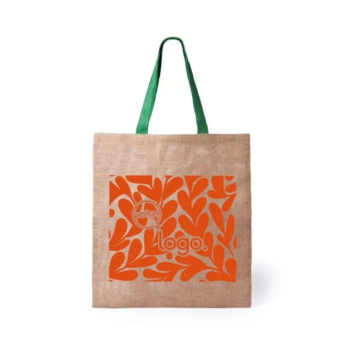 Sac personnalisé en toile de jute - Dhar