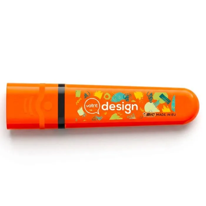 Surligneur BIC personnalisable - Highlighter Flat