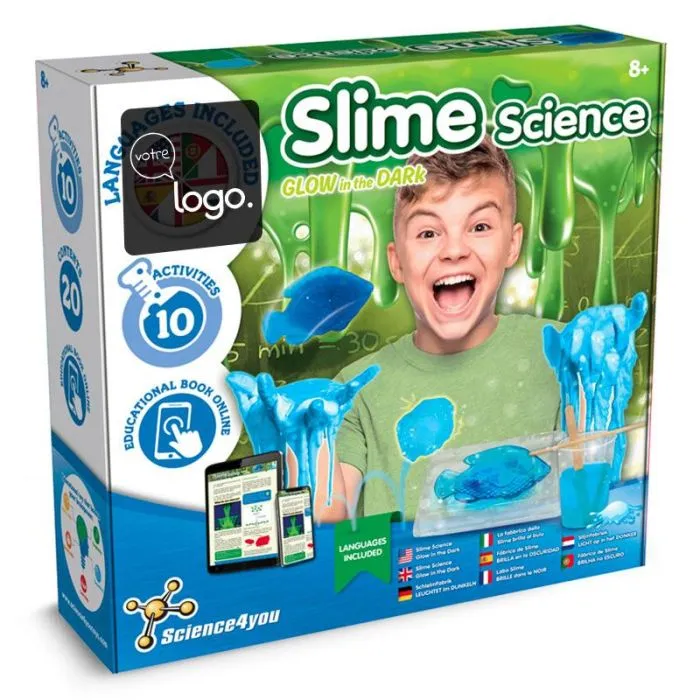  Kit éducatif création slime personnalisable