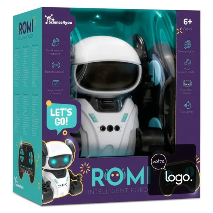 Robot éducatif programmable Romi personnalisable