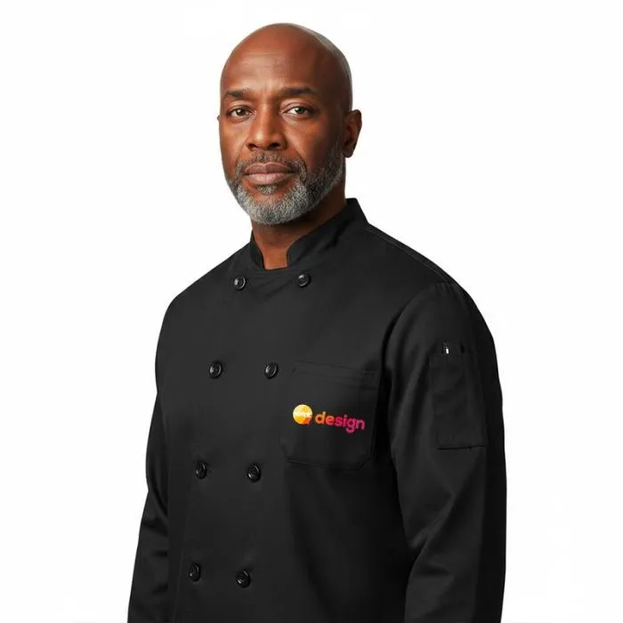 VL Baco. Veste de cuisine à manches longues (190 g/m²) personnalisable