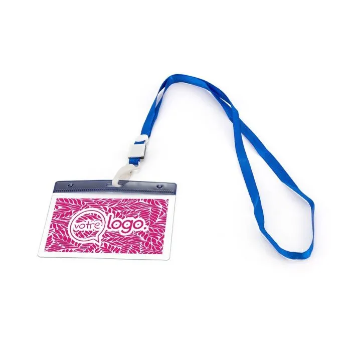 Lanyard porte-badge personnalisé Maes