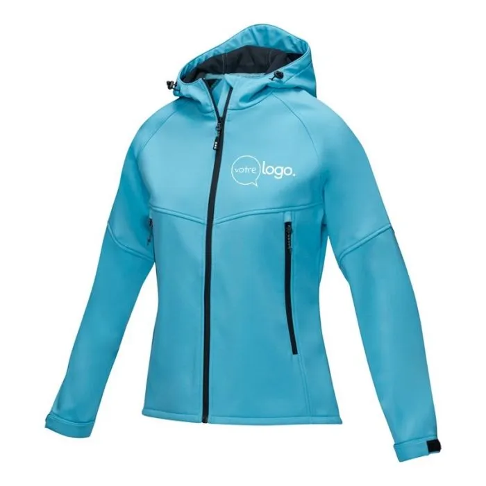 Veste personnalisé softshell recyclée homme Coltan