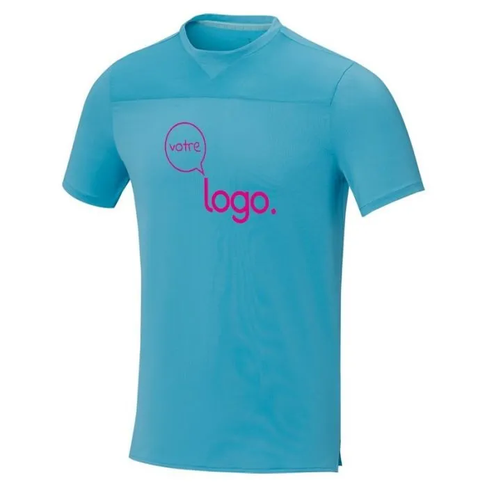 T-shirt personnalisé Borax à manches courtes et en cool fit recyclé GRS pour homme
