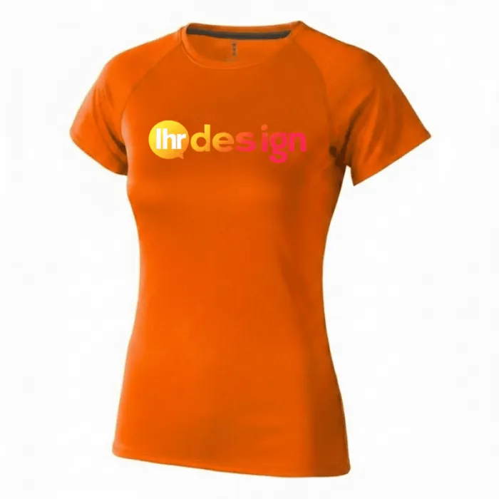 T-shirt publicitaire cool fit manches courtes femme - Niagara