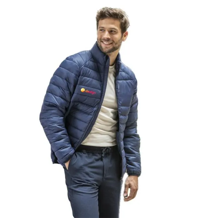Doudoune homme personnalisable en nylon recyclé - Athenas