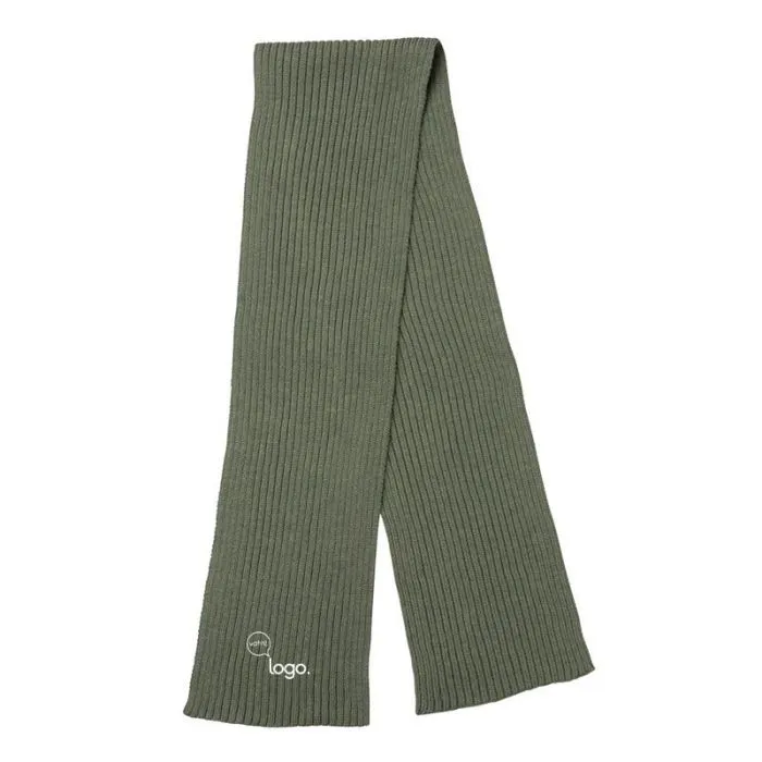 Écharpe tricotée personnalisée 180x25cm Impact AWARE™ Polylana®