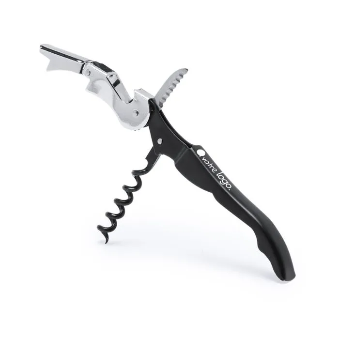 Tire-bouchon ouvre bouteille personnalisable Kiblack