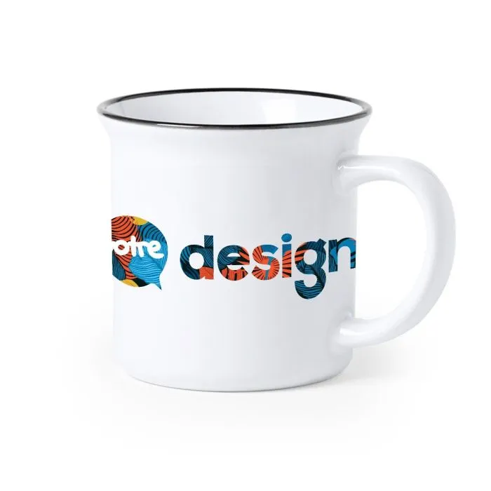 Tasse en céramique bicolore personnalisée  300ml- Gover