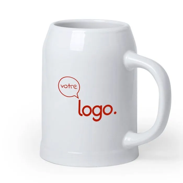 Mug à bière en céramique publicitaire 700ml - Tilton