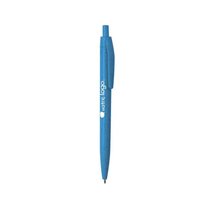 Stylo à bille personnalisé en canne de blé Wipper