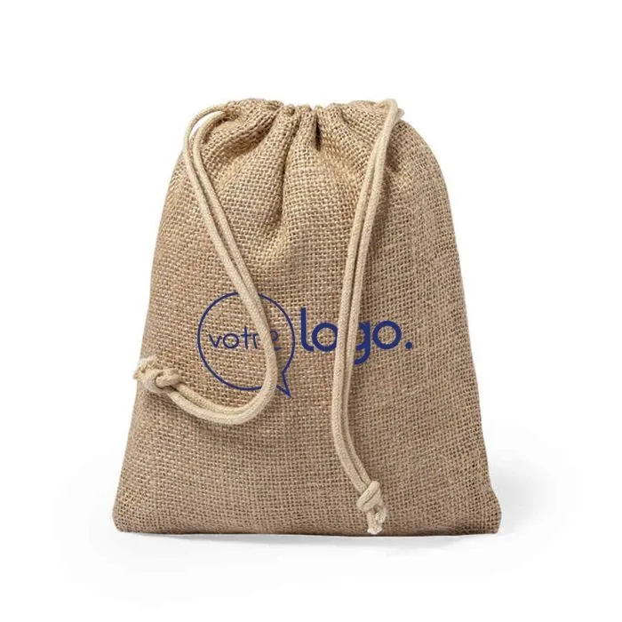 Sac en toile de jute publicitaire 60gr - Vagan