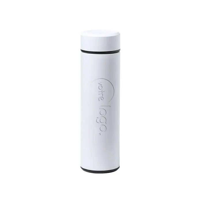 Gourde thermos en inox publicitaire 500ml - Plusek
