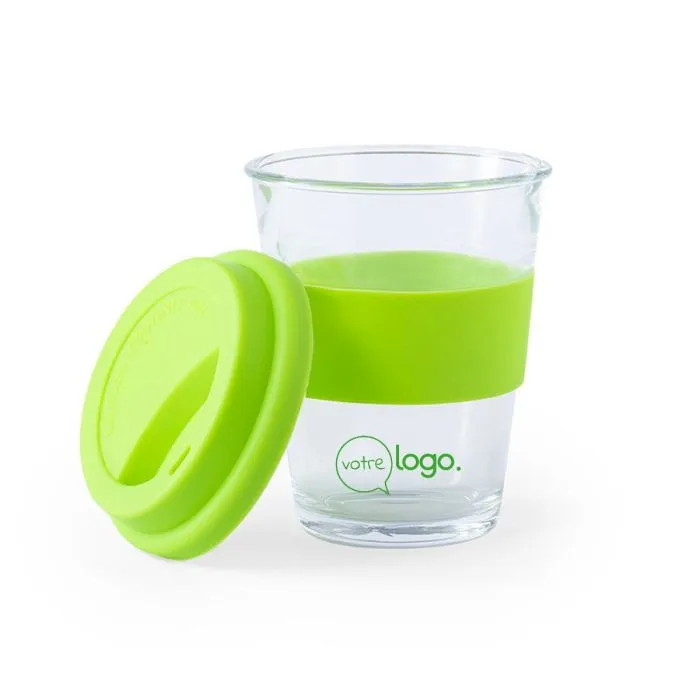 Verre avec silicone personnalisé 350ml - Durnox