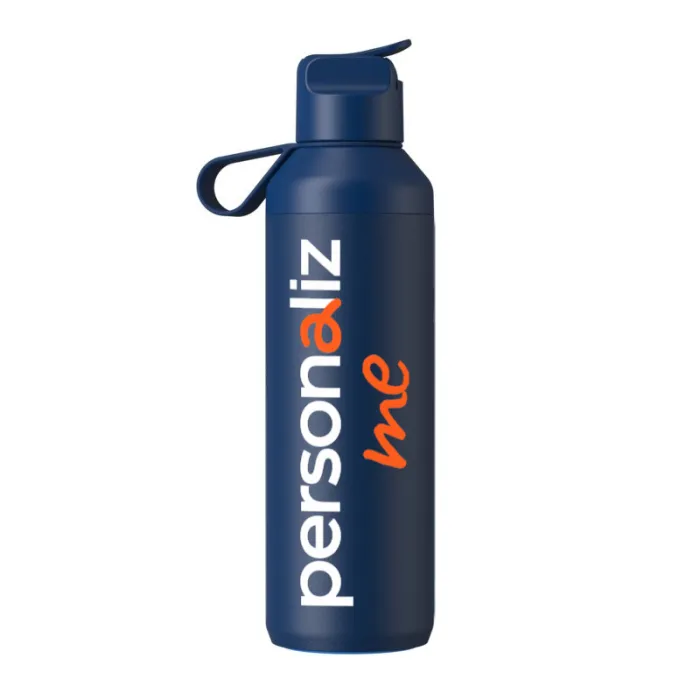 Bouteille en acier inoxydable recyclé Ocean Bottle Peak GO 710 ml