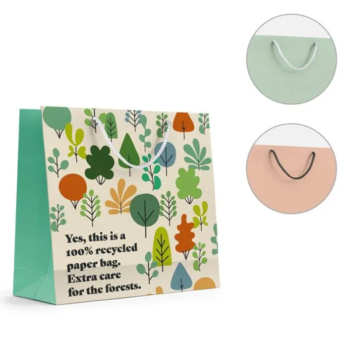 Sac écologique en papier recyclé - PAPERBAG SHOWCASE