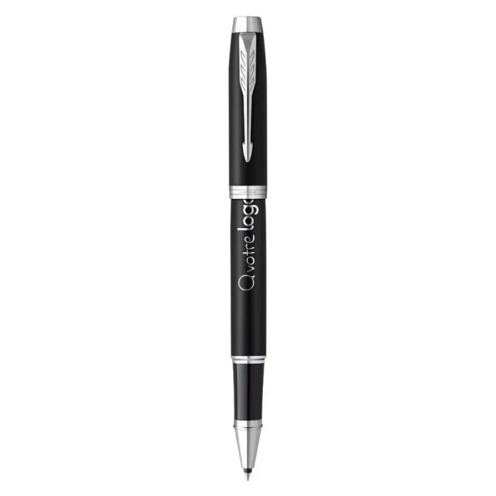 Stylo roller Parker IM Essential noir mat personnalisable