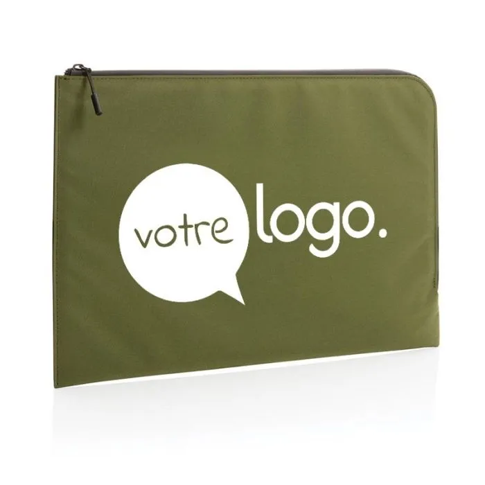 Pochette ordinateur 15.6"minimaliste Impact Aware™ personnalisé