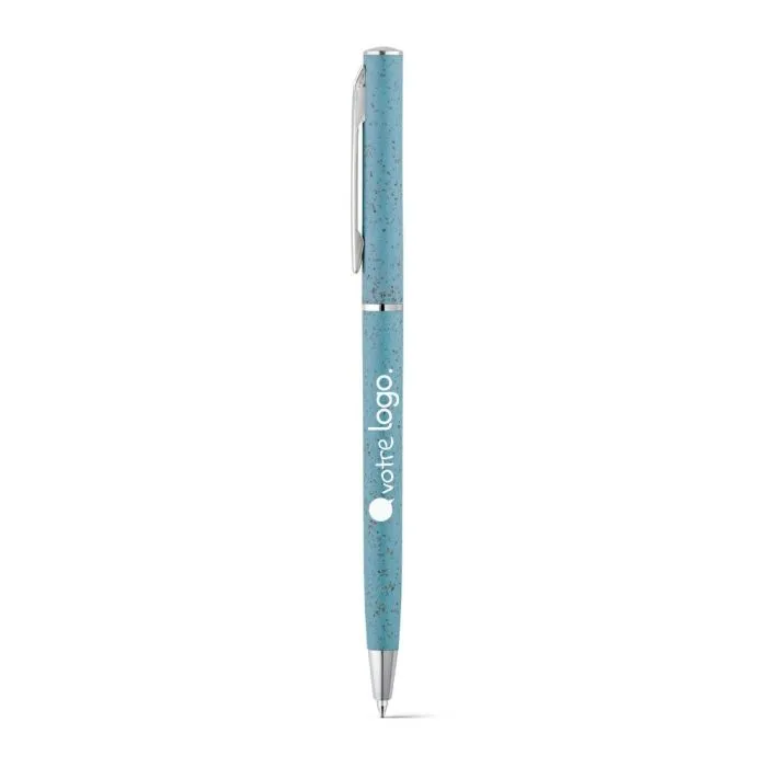 Stylo à bille en fibre de paille personnalisé DEVIN