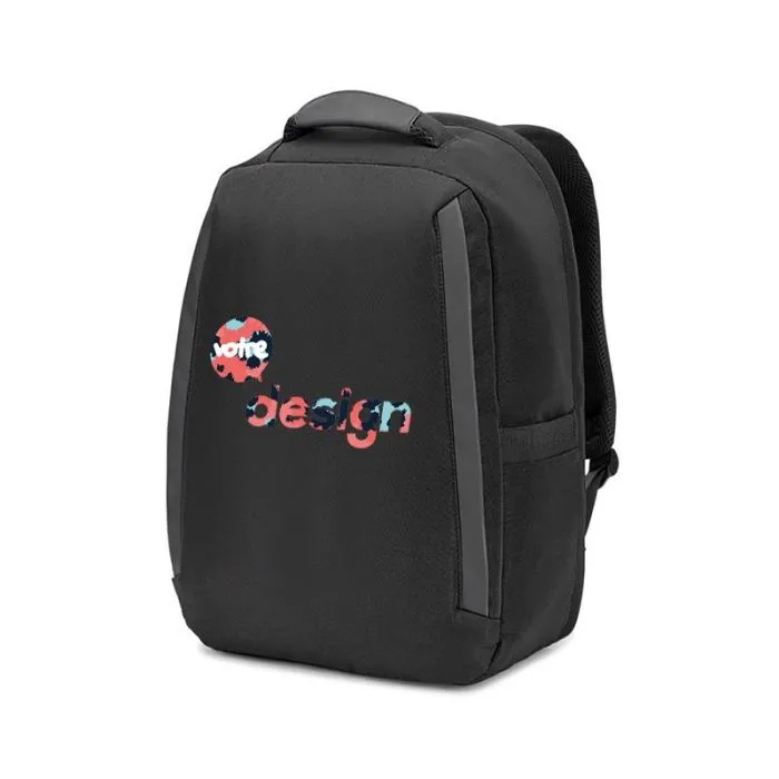 Sac à dos personnalisé antivol en polyester recyclé  20L pour PC 17.3"
