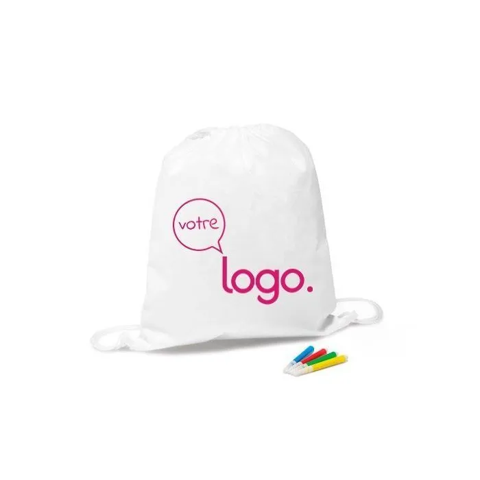 Sac à dos personnalisé pour colorier DRAWS