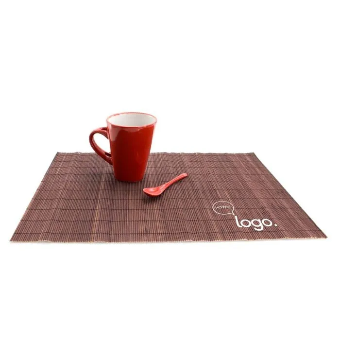 Set de table pliable en bambou publicitaire - Jakarta