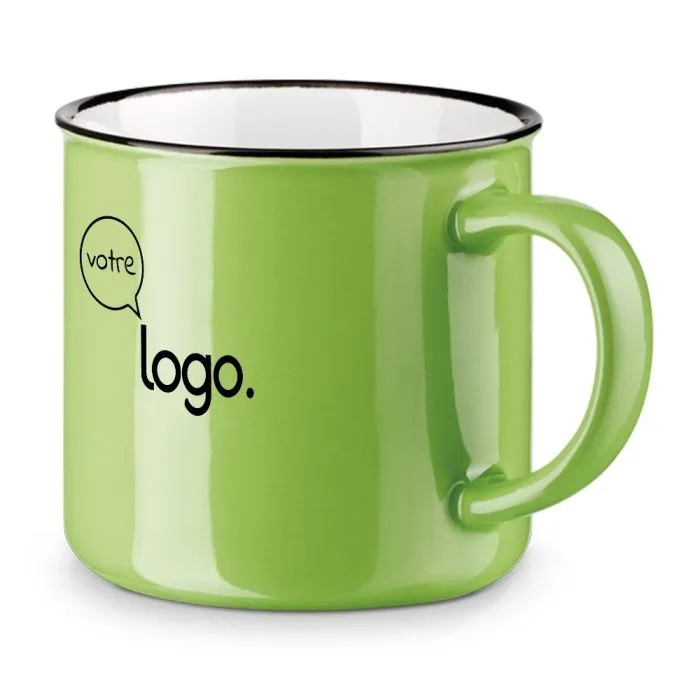 Tasse personnalisé en ceramique 340ml - VERNON