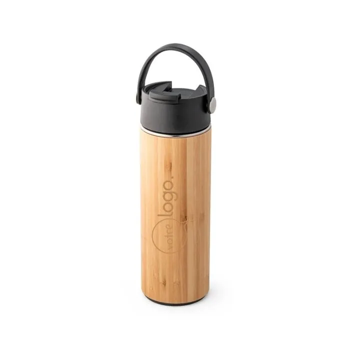 Gourde thermique 440 ml à isolation sous vide publicitaire LAVER