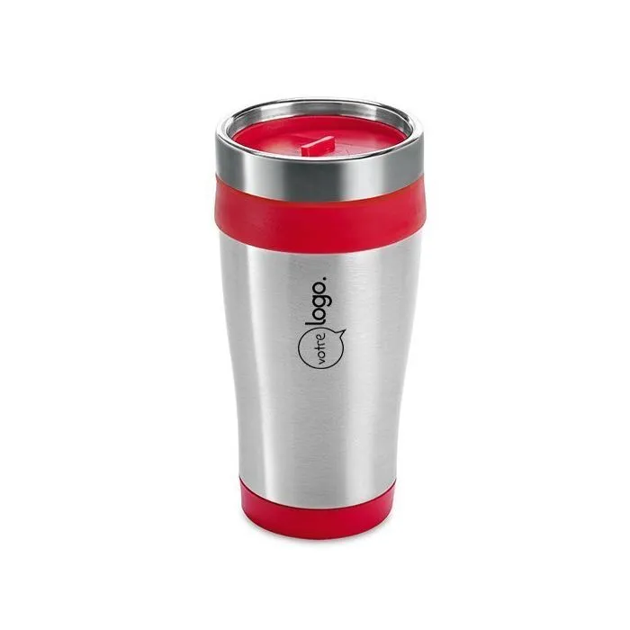 Mug publicitaire de voyage en acier inoxydable 420ml-Batum