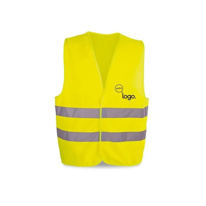 Gilet de sécurité personnalisé haute visibilité