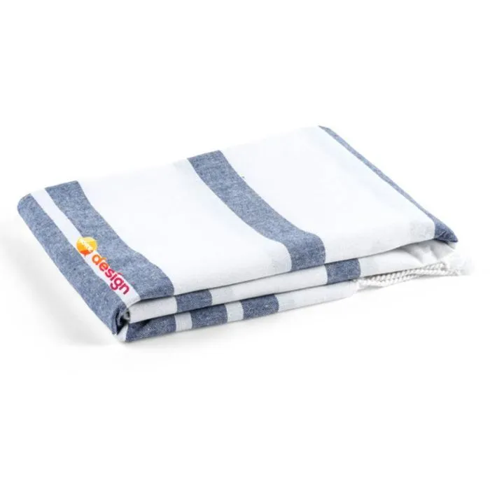Serviette de plage en coton et polyester publicitaire - SARDENHA
