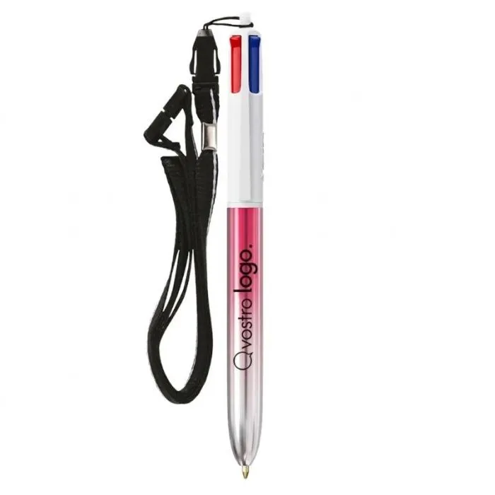 BIC® 4 Colours® Bicolor + cordino