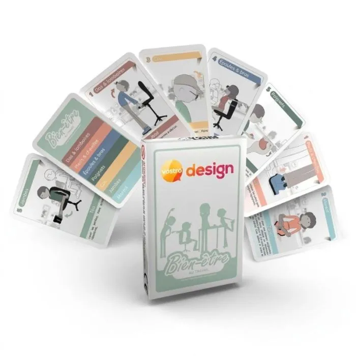 Gioco delle 7 famiglie con astuccio personalizzato - Benessere sul lavoro