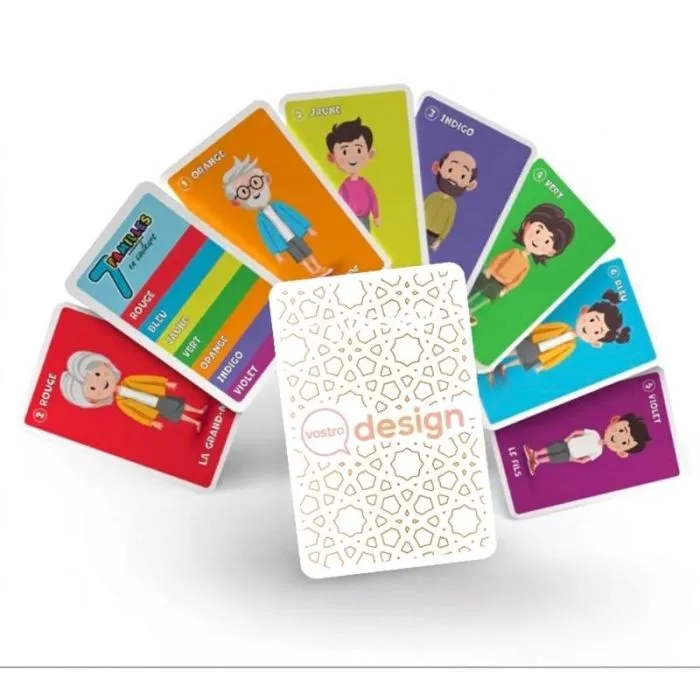 Gioco delle 7 famiglie pubblicitario - I colori