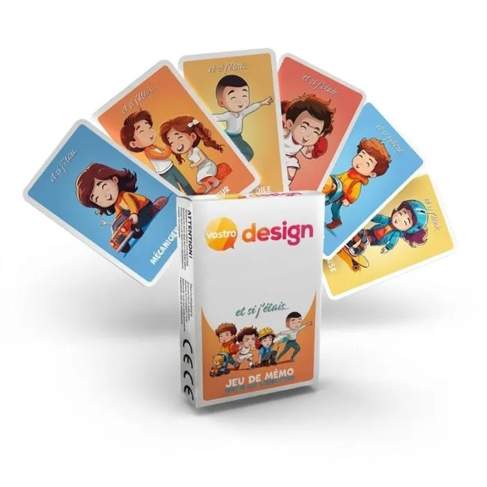 Gioco di memoria da 33 carte con astuccio promozionale  - E se fossi