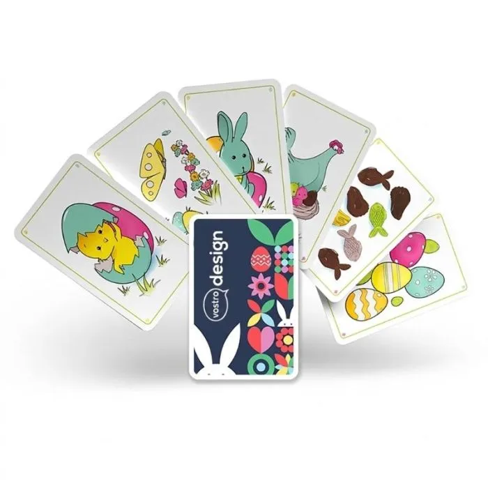 Gioco di memoria personalizzato da 33 carte - Pasqua